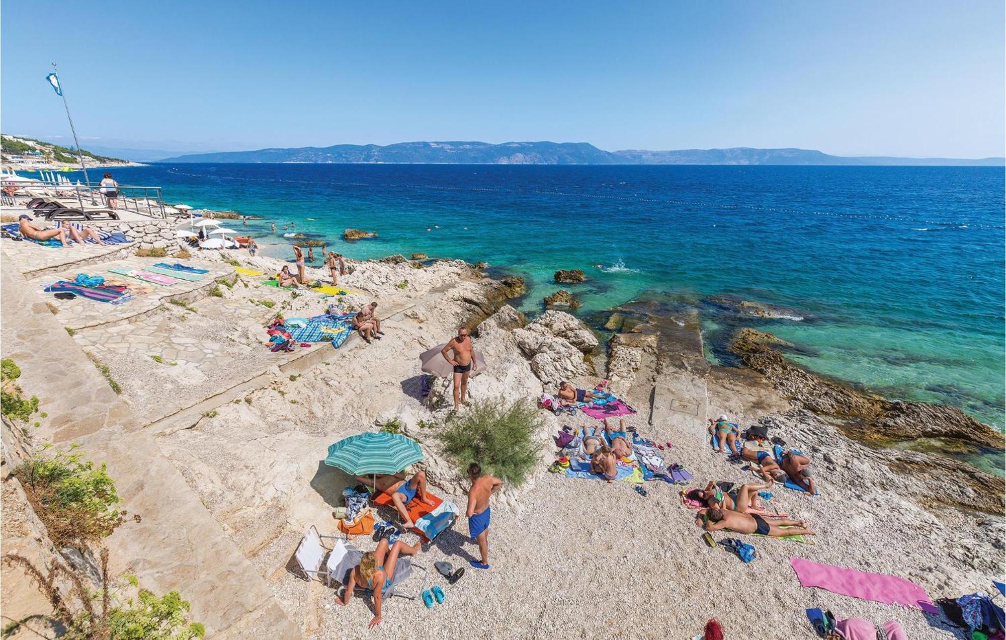 Amazing Apartment In Labin With House Sea View 외부 사진